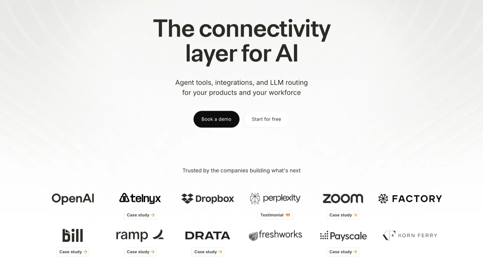 Merge homepage hero