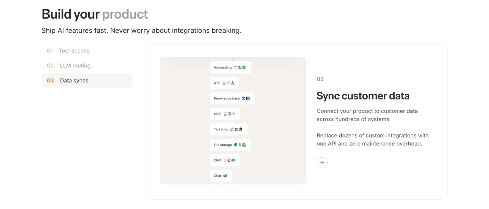 Merge for Products data syncs