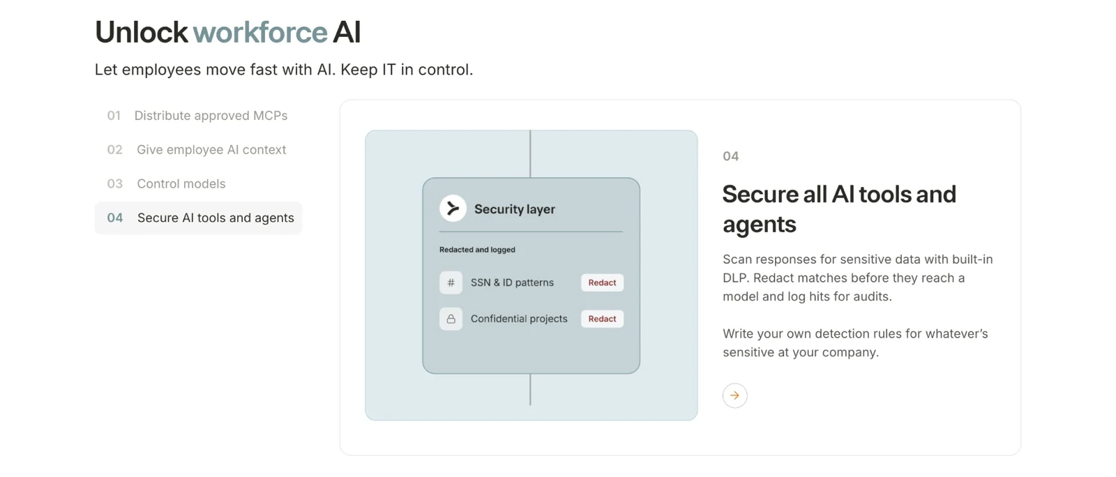 Merge for Workforce security layer